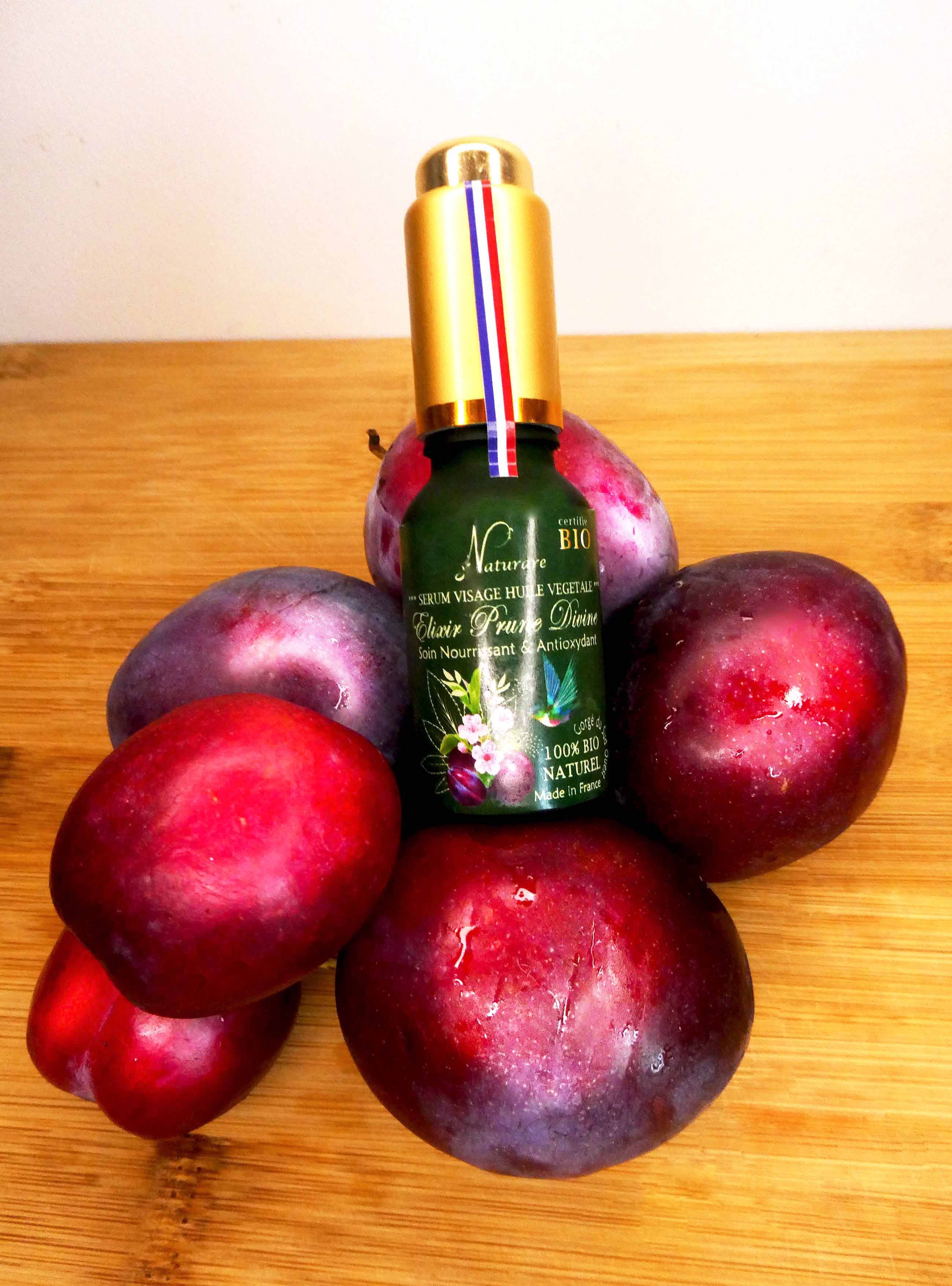 ORGANIC DIVINE PLUM ELIXIR - Vegetable Oil Serum, Food Supplement