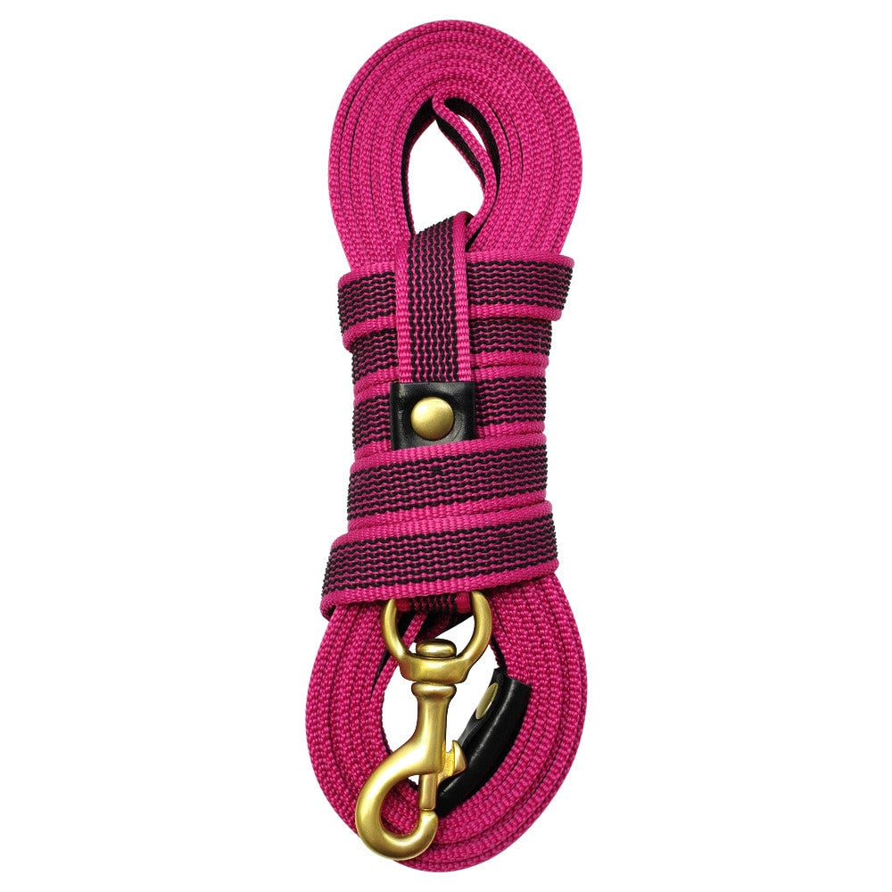 Long Dog Leash Nylon Non-slip Dog Tracking Lead